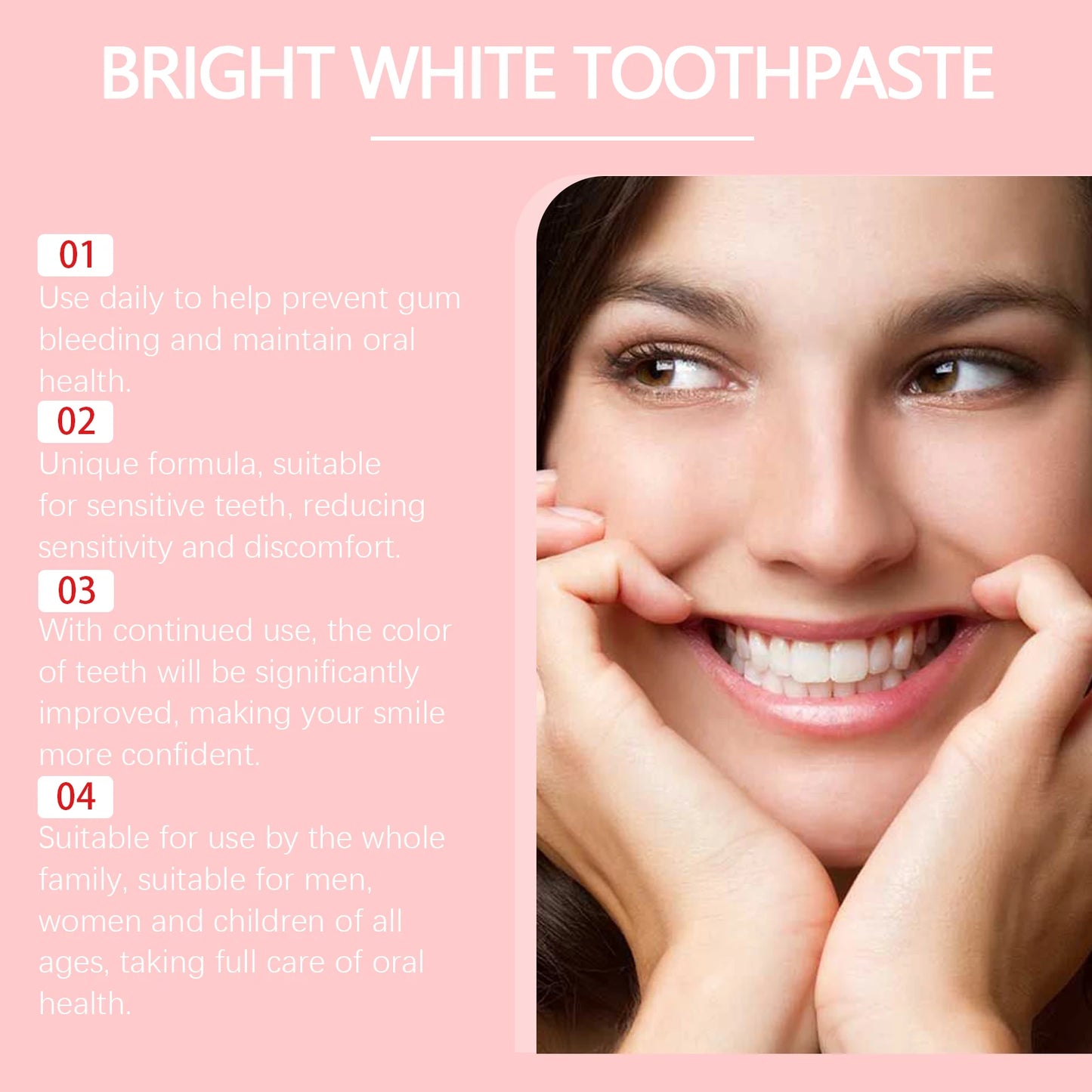 Oralhoe Probiotic Toothpaste 120g Whitening Remove Plaque
