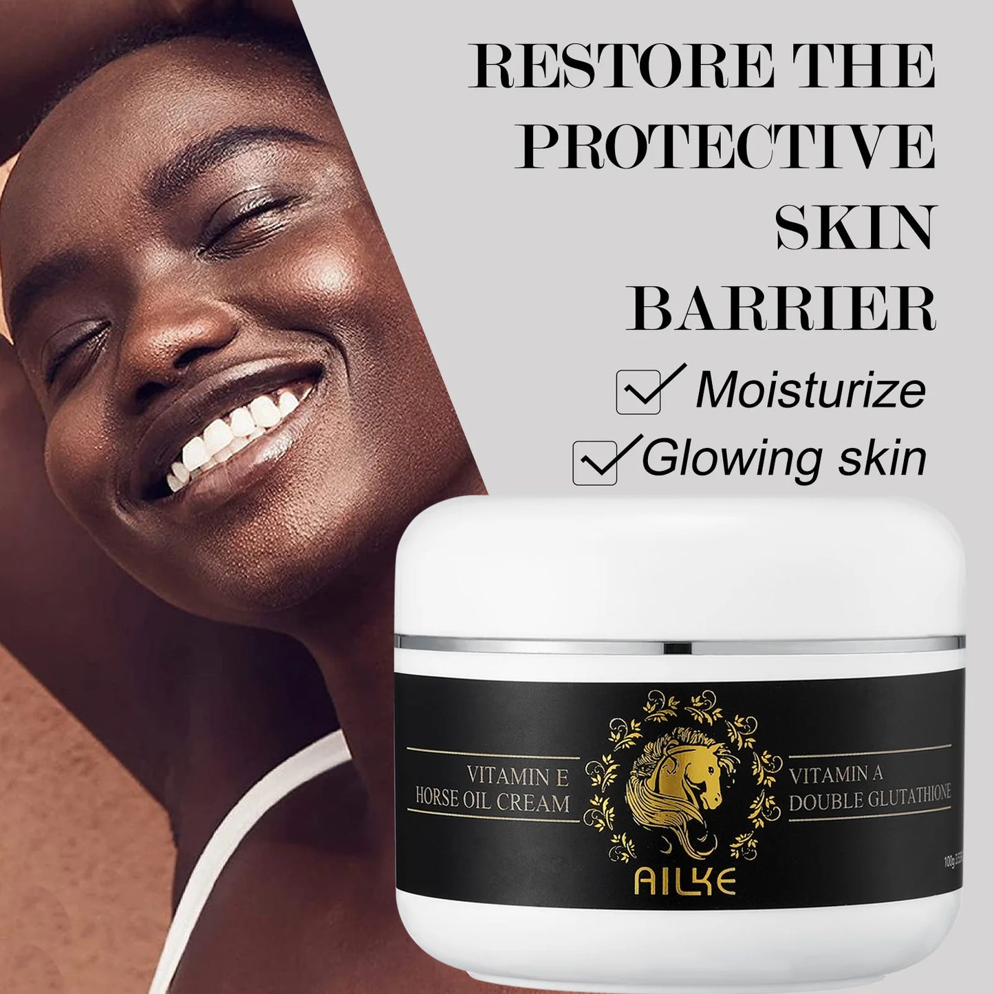 AILKE Collagen Whitening Set, Moisturizer, Hydration, Dark Spot Removal, Brightening Body Lotion, Armpit Whitening Cream