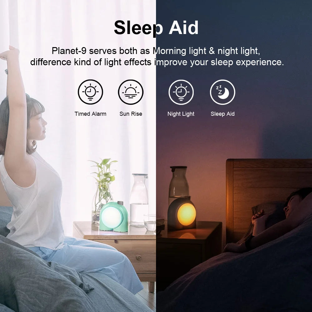 Divoom Planet 9 Mood Lamp With Programmable RGB LED Effects