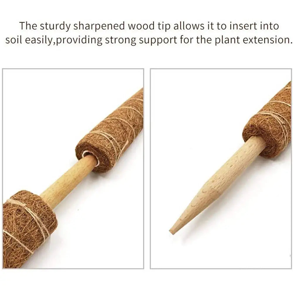4Pcs Moss Pole Plant Supports For Climbing Plants 19.6 Inch