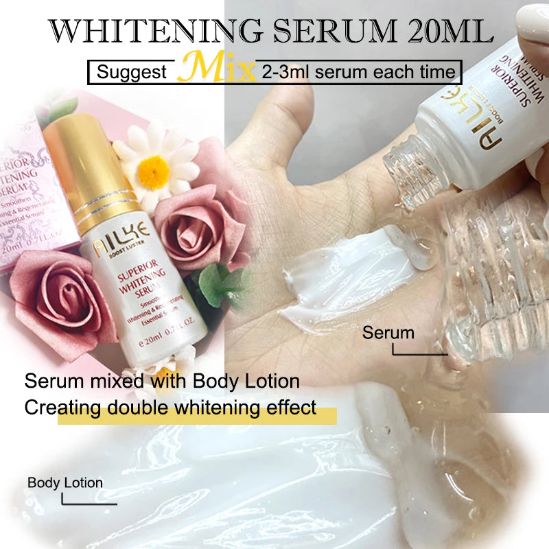 AILKE Whitening Skin Cream With Glutathione And Shea Butter