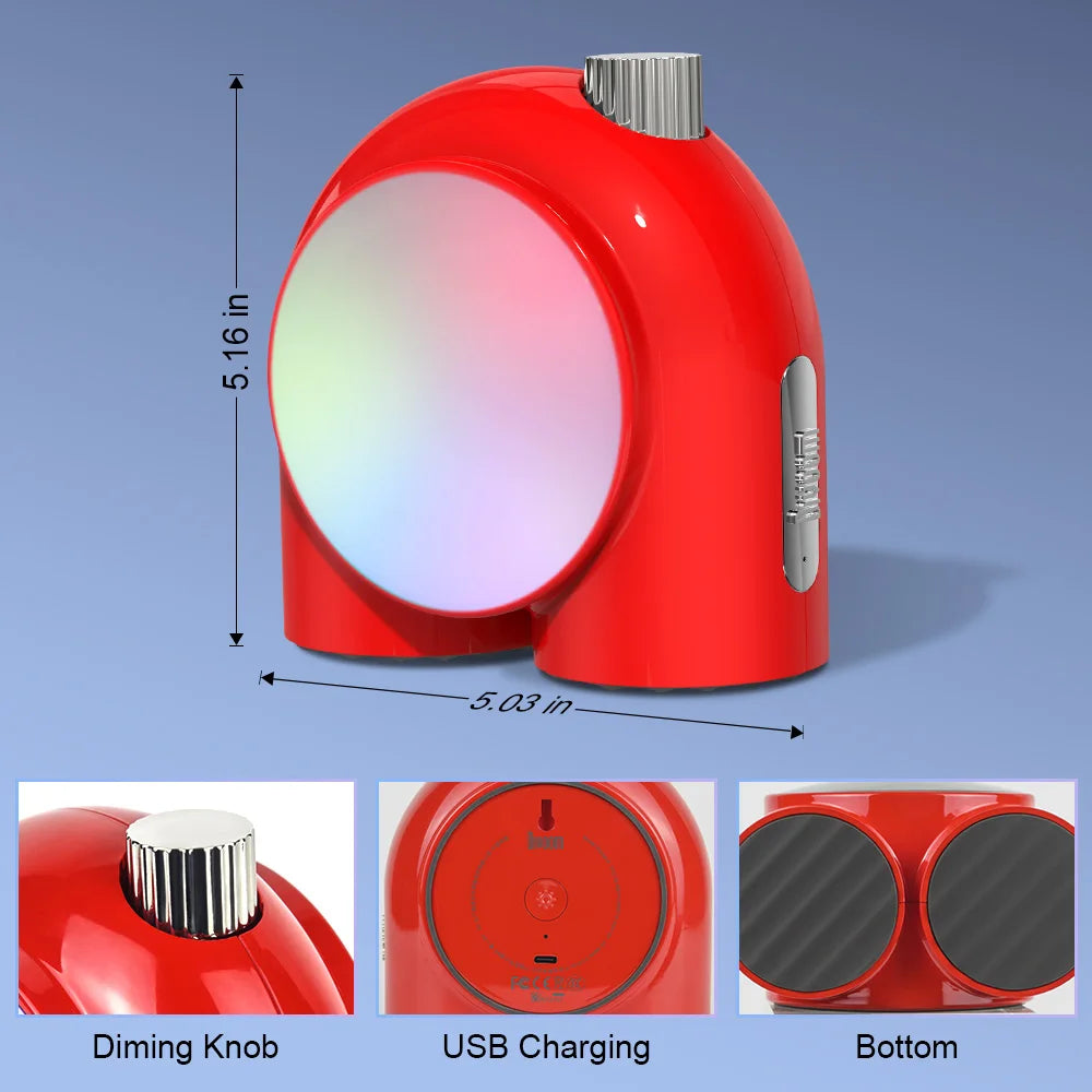 Divoom Planet 9 Mood Lamp With Programmable RGB LED Effects