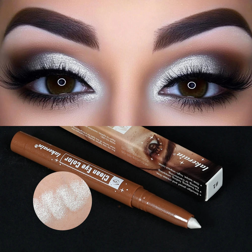 White Glitter Highlight Stick Shimmer Eyeshadow Pencil