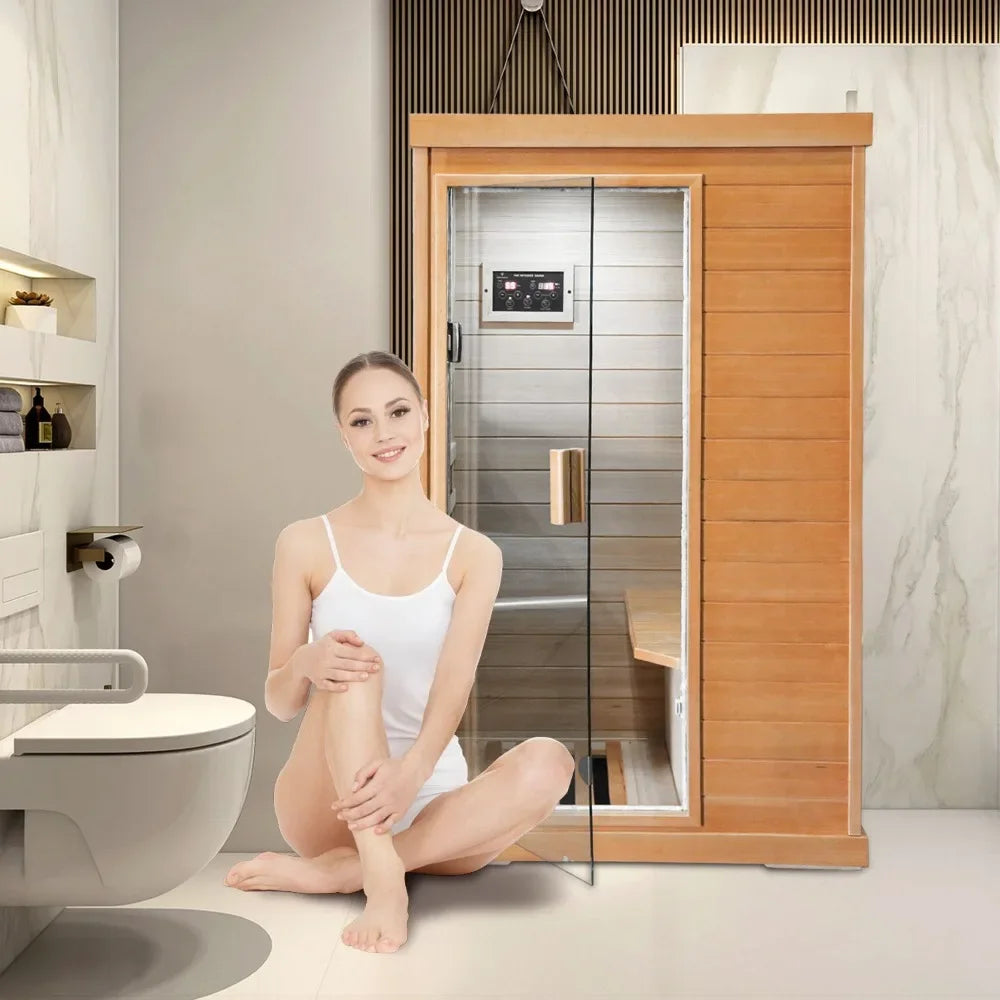 Infrared Home Sauna Room Far Infrared Heating Dry Sauna