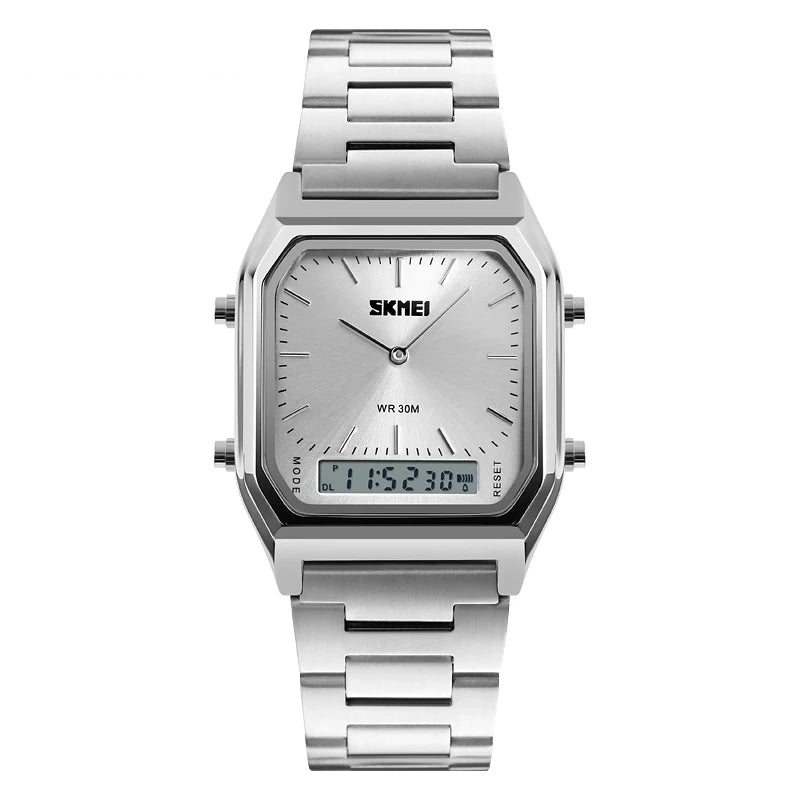 Skmei Digital Watch Dual Time Waterproof Chronograph Unisex