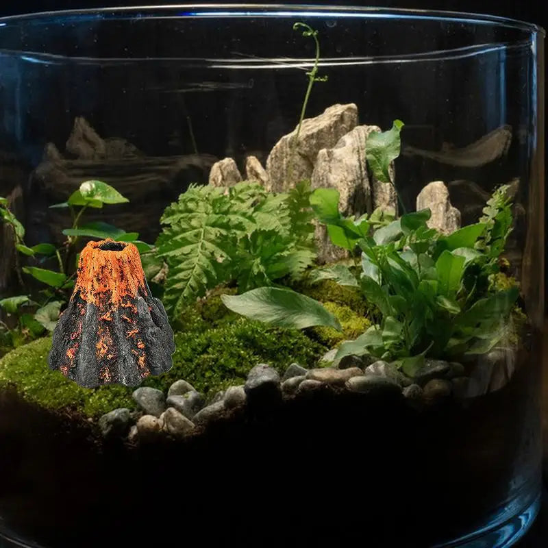 Volcanic Stone Aquarium Decor Landscape Volcano Ornament
