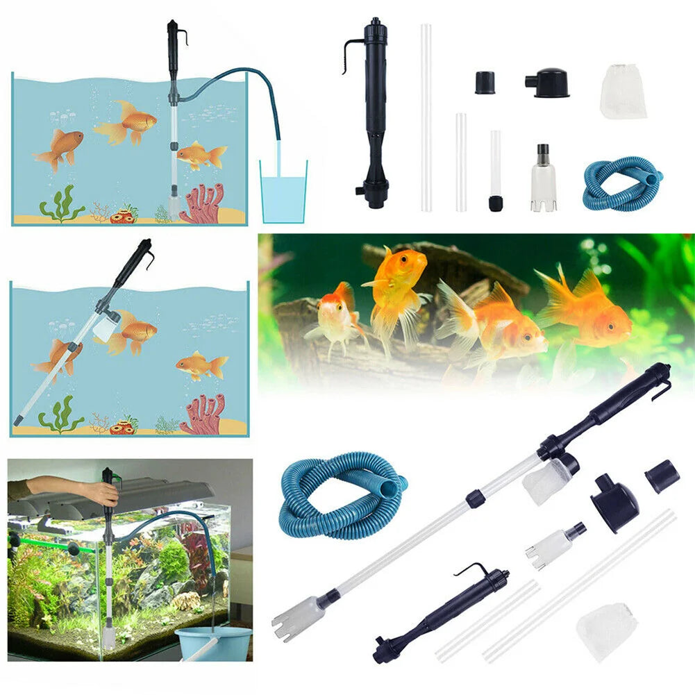 Electric Aquarium Gravel Cleaner Automatic Water Change