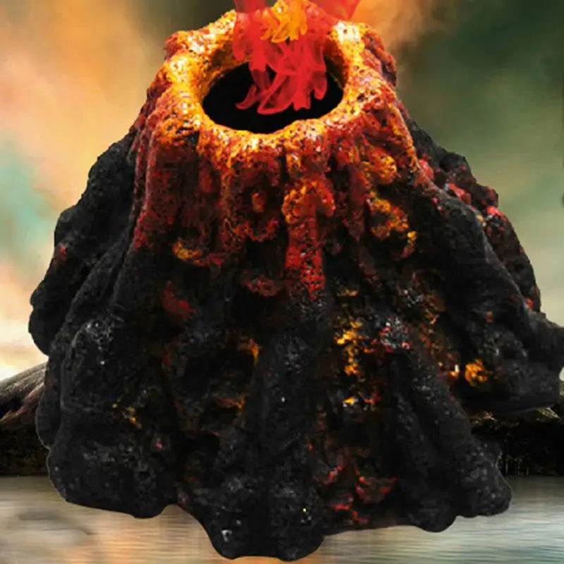 Volcanic Stone Aquarium Decor Landscape Volcano Ornament