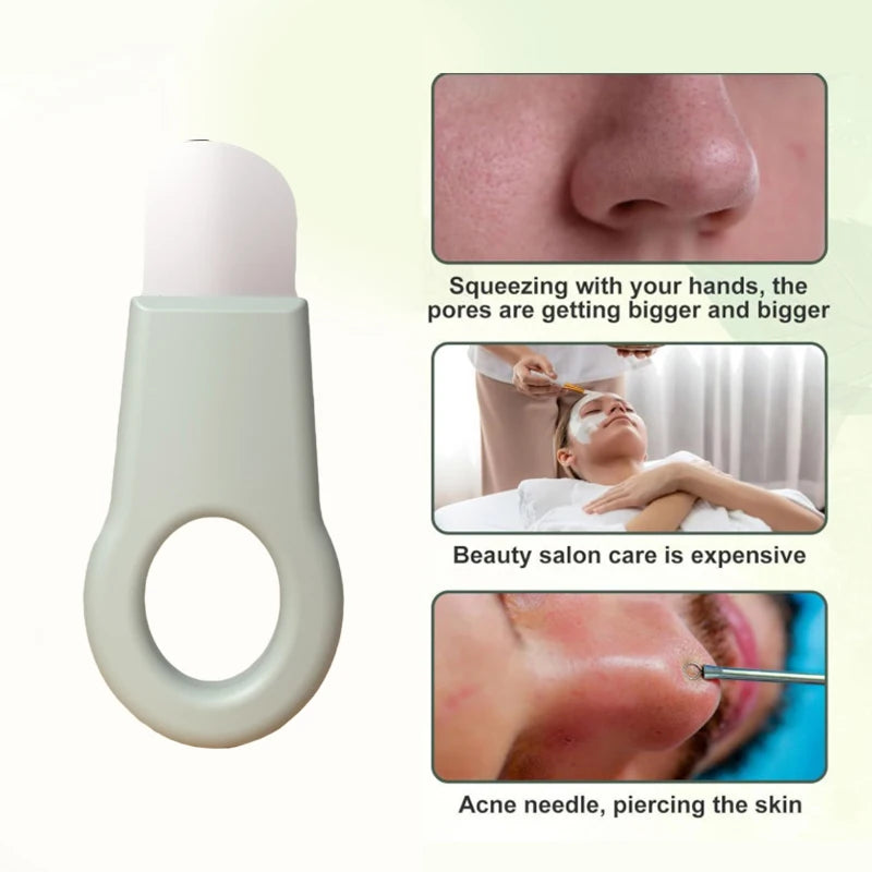 Portable Blackhead Spatula Pore Cleaner Exfoliator Tool