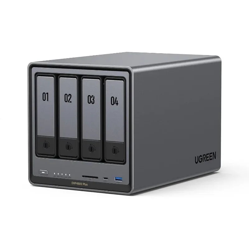 NASync DXP4800 4 Bay Desktop NAS 10GbE Five Core CPU