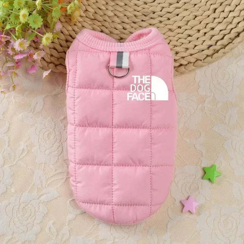 Double Sided Dog Coat Winter Warm Pet Dog Clothes For Small Medium Dogs Vest Chihuahua Clothing Soft Puppy Costumes