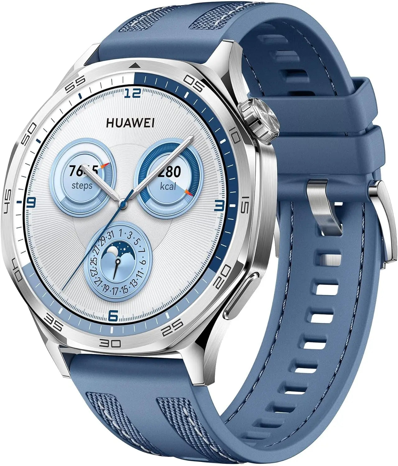 HUAWEI Watch GT 5 46mm Smartwatch, up to 14 Days Battery Life, All New Running and Cycling Sports Smart Watch, Sharp Edged Desig