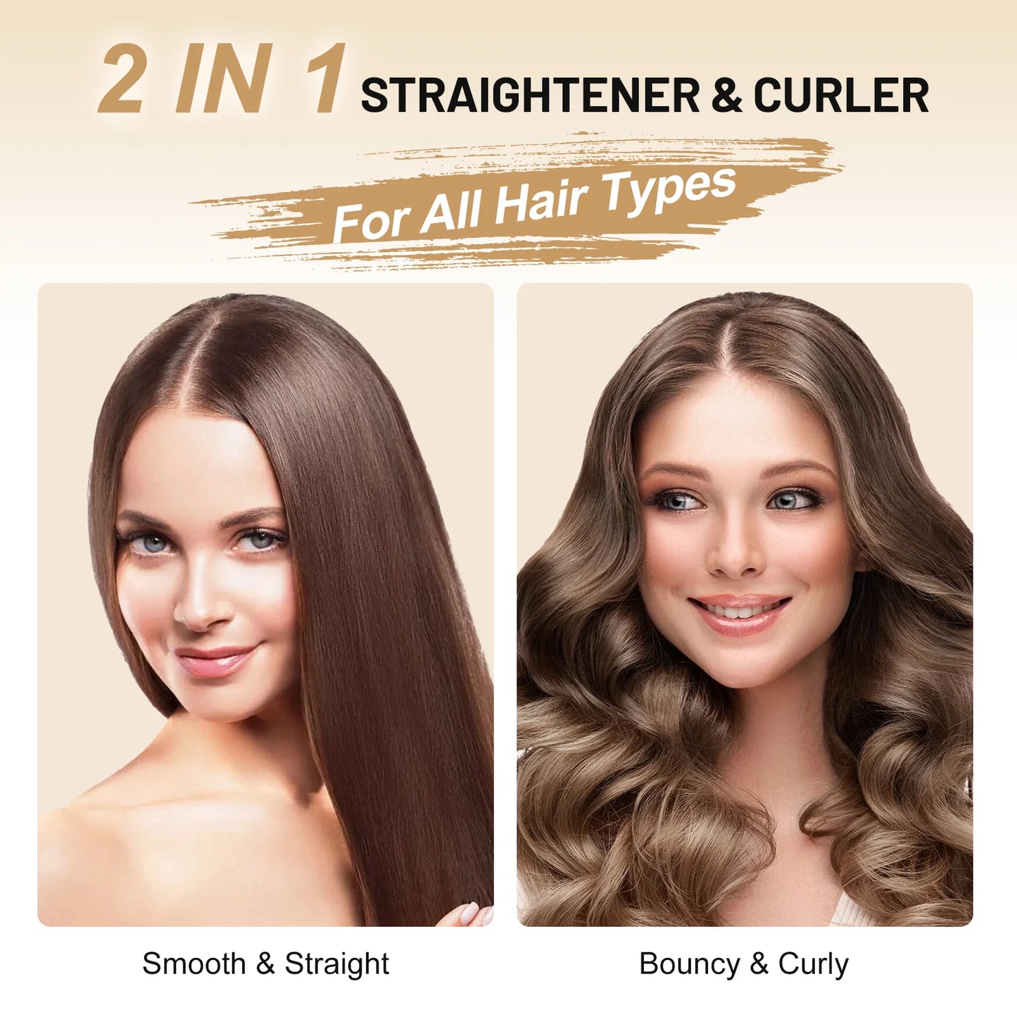 SEJOY Hair Straightening Comb 240-420 ℉ Negative Ion PTC Ceramic Heating 360°Rotating Wire Rapid Heating