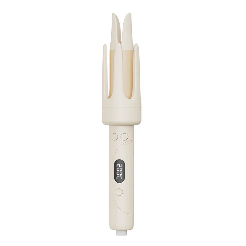 Automatic Curler 32mm Big Curl Negative Ion Ceramic Curler 4-speed Adjustable Beep Digital Display Quick Styling Tool