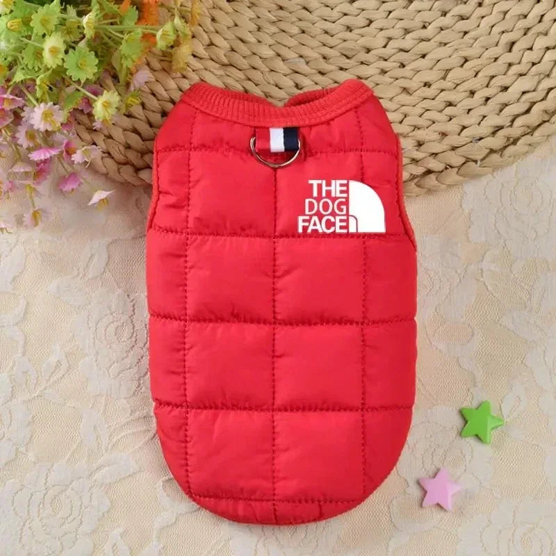 Double Sided Dog Coat Winter Warm Pet Dog Clothes For Small Medium Dogs Vest Chihuahua Clothing Soft Puppy Costumes