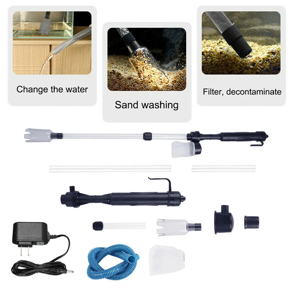 Electric Aquarium Gravel Cleaner Automatic Water Change