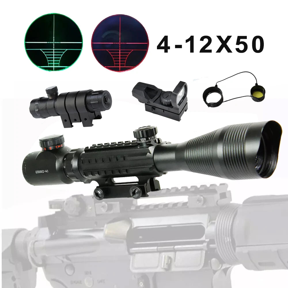 T-EAGLE ZS 6-24x50 FFP Tactical Zero Stop Rifle Scope For Hunting HD Glass Snipper Scope Air gun Scope Caza Lunetas Fits Carbine