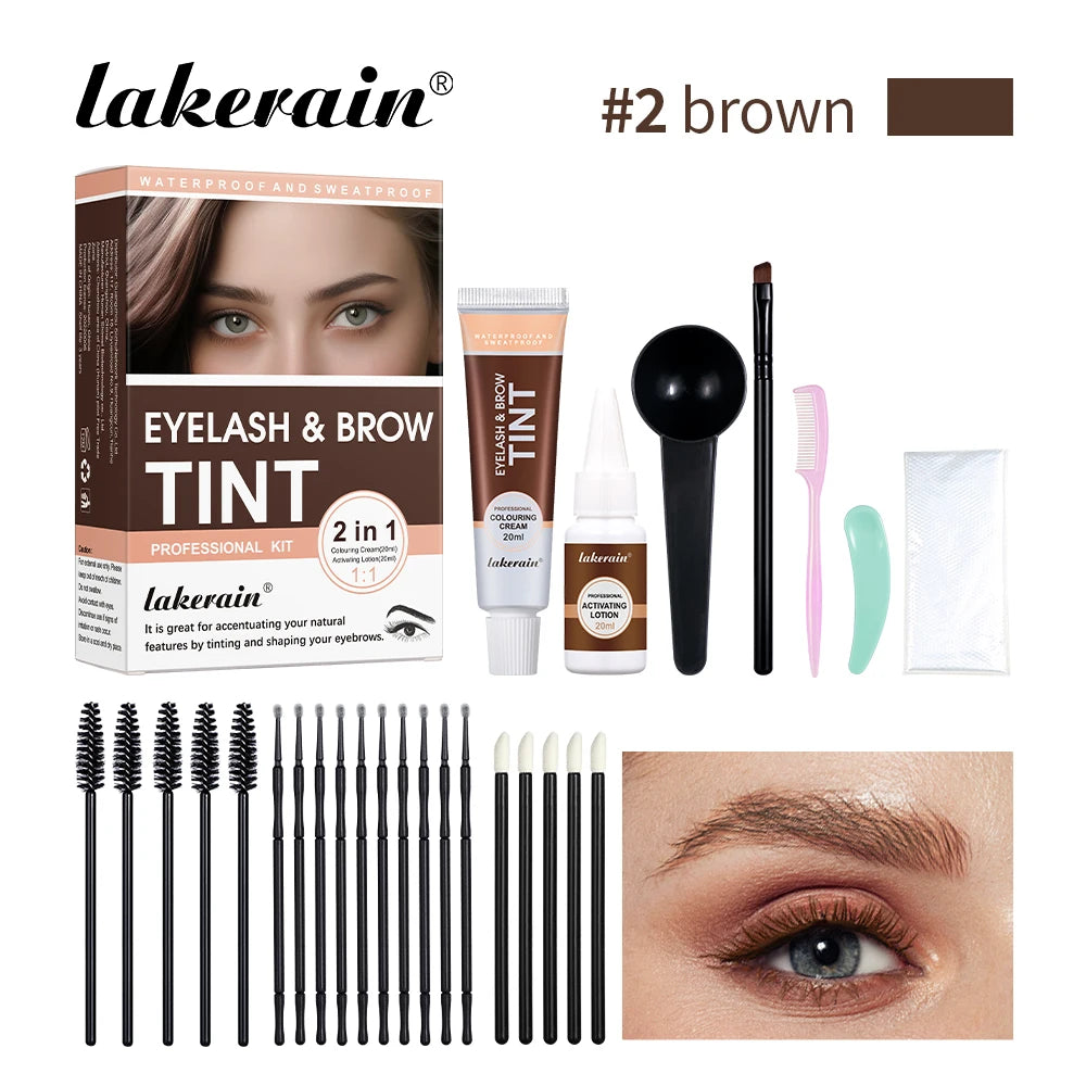 2 In 1 Lash Lift Tint Kit Waterproof Mascara Brow Lamination