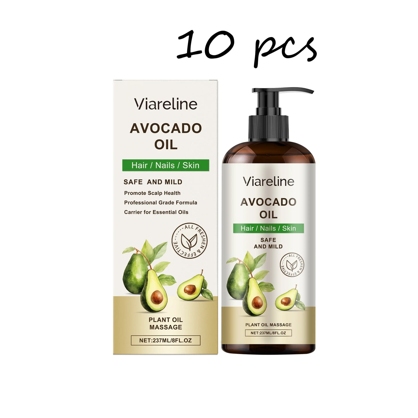 Avocado Body Care Oil Daily Nourishing Hair Skin Moisturize Promote Scalp Health Reduce Skin Dryness Multi Function Essence Oil