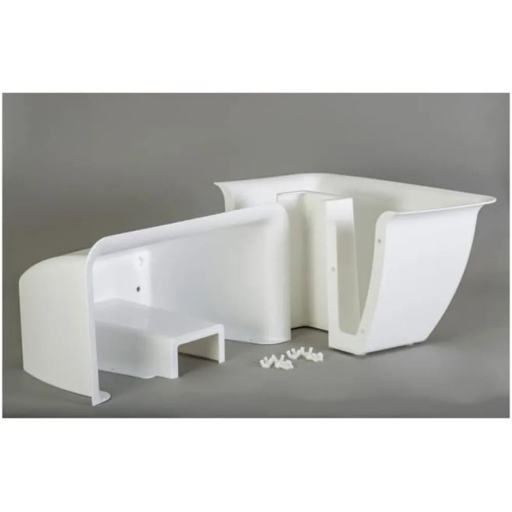 Mailbox Planter Resin Wrap 16 Gal For 4x4 6x6 Posts Drainage