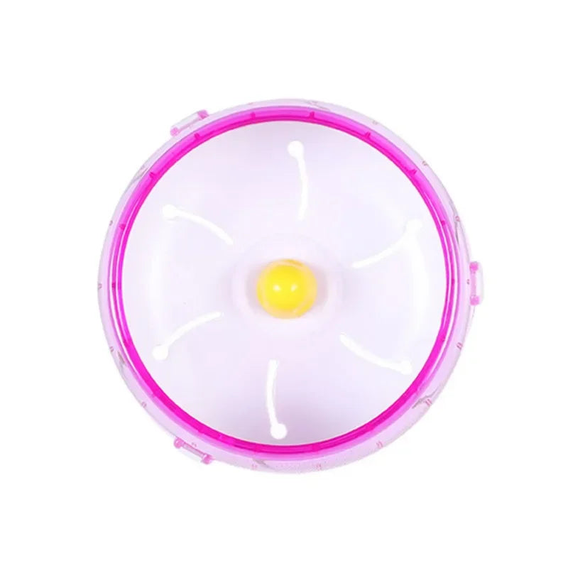 Pet Hamster Running Wheel Toy Exercise Wheel for Hamsters Quiet Spinner Running Wheel for Small Pet Hamsters Mice Rat Gerbils