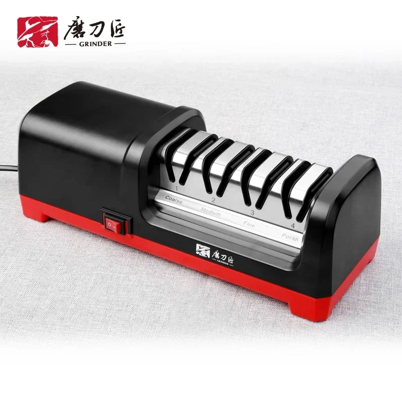 4 Stage Diamond Electric Knife Sharpener TG2102 2800RPM 18W