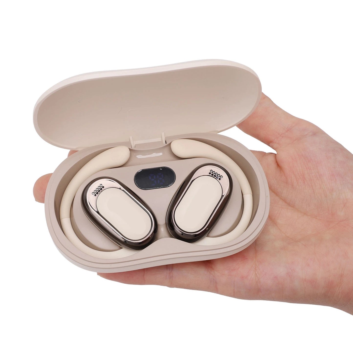 Language Translator Earbuds Music Playing Bluetooth 5.4 Wireless Earbuds Real Time 144 Languages with Charging Case for Travel