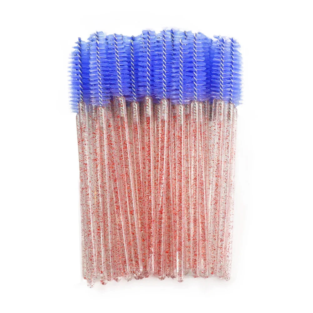 Brushes Eyelashes ExtensionsSupplies Makeup Brush Disposable Mascara Wands Applicator Lash Scrub