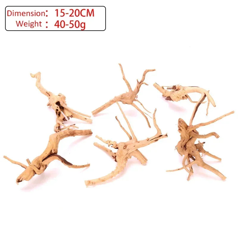 Natural Wooden Driftwood Roots Aquarium Decoration Fish Tank