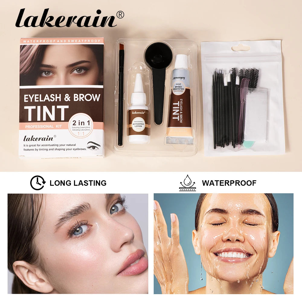 2 In 1 Lash Lift Tint Kit Waterproof Mascara Brow Lamination