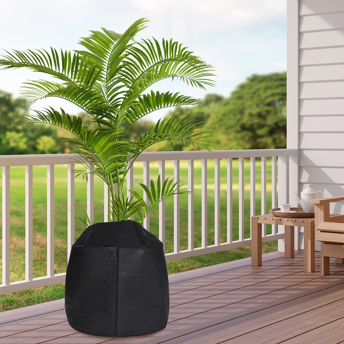 Winter Frost Protection Plant Cover Waterproof Outdoor Pot