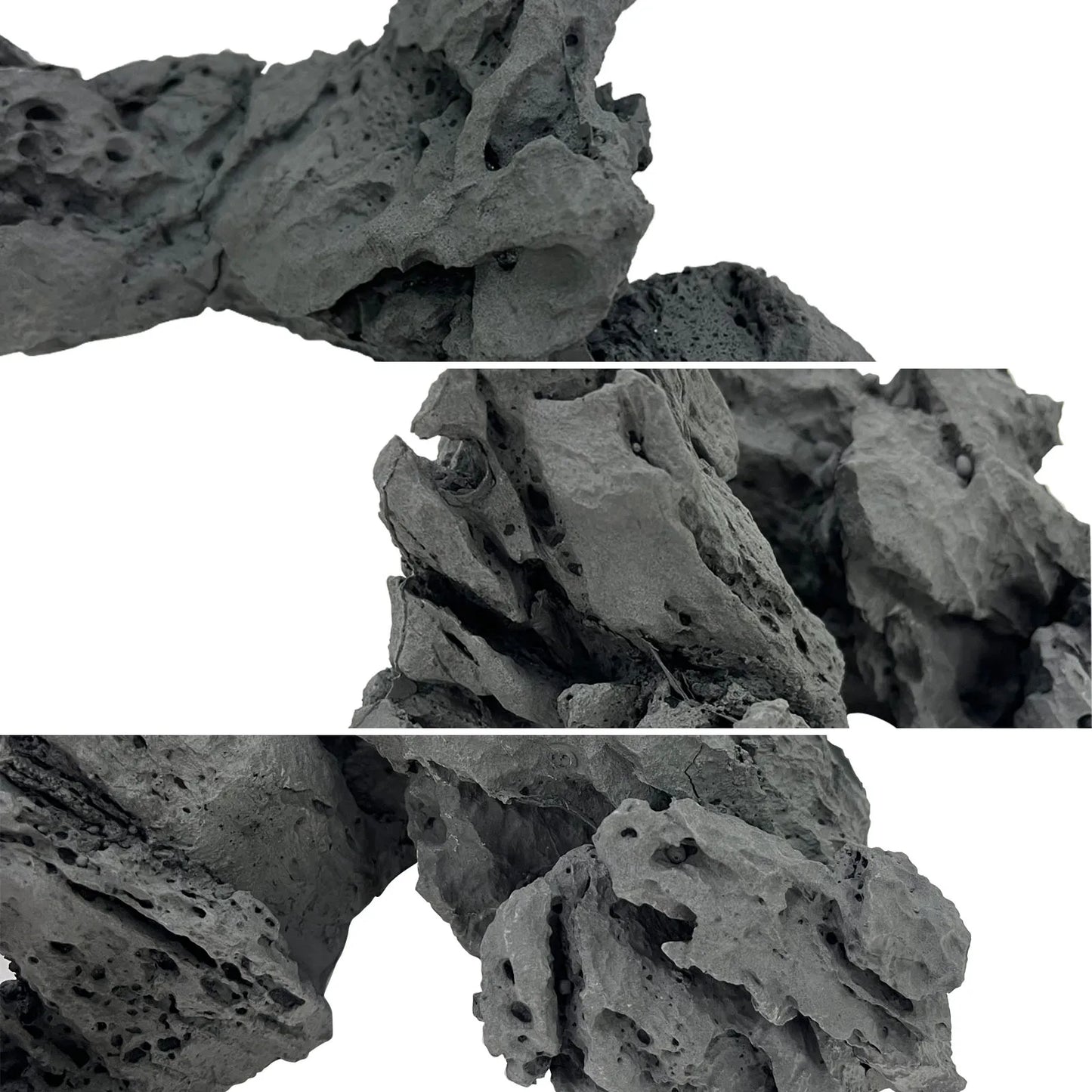 FZONE Resin Seiryu Stone Aquarium Rocks For Aquascaping