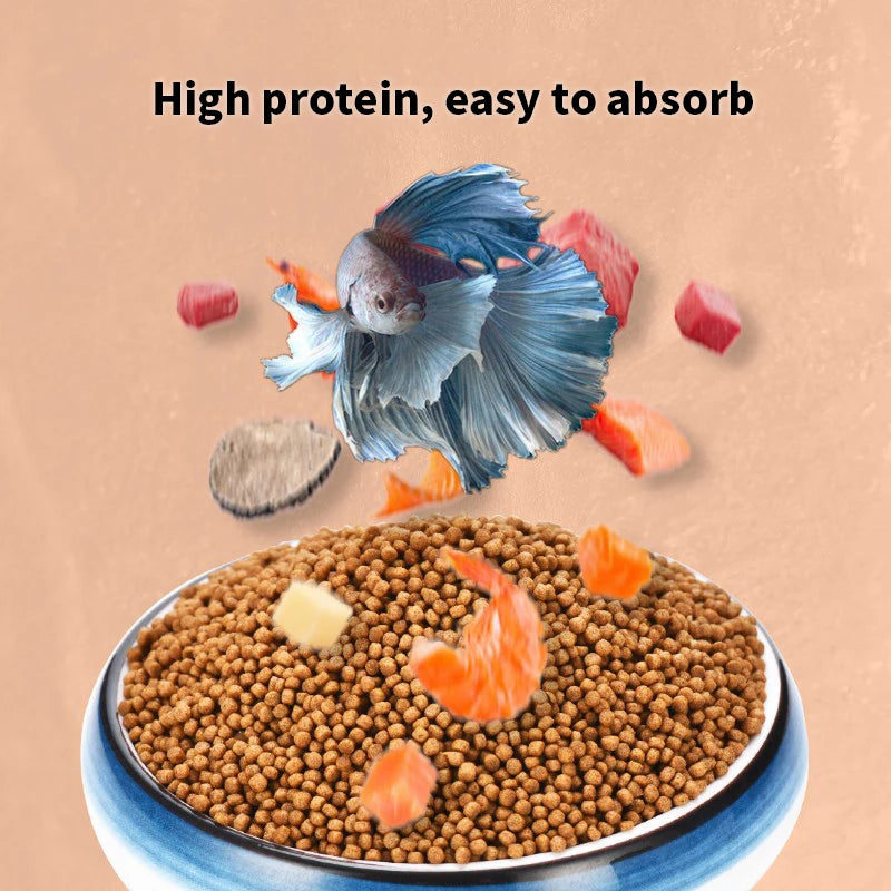 All Natural Betta Fish Food Protein Rich Calcium 85g