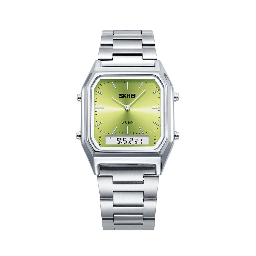Skmei Fashion Analog Watch Luminous Dual Display Quartz