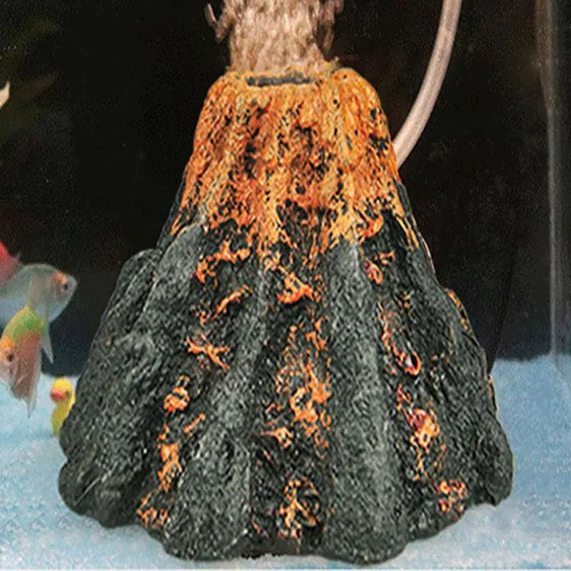 Volcanic Stone Aquarium Decor Landscape Volcano Ornament