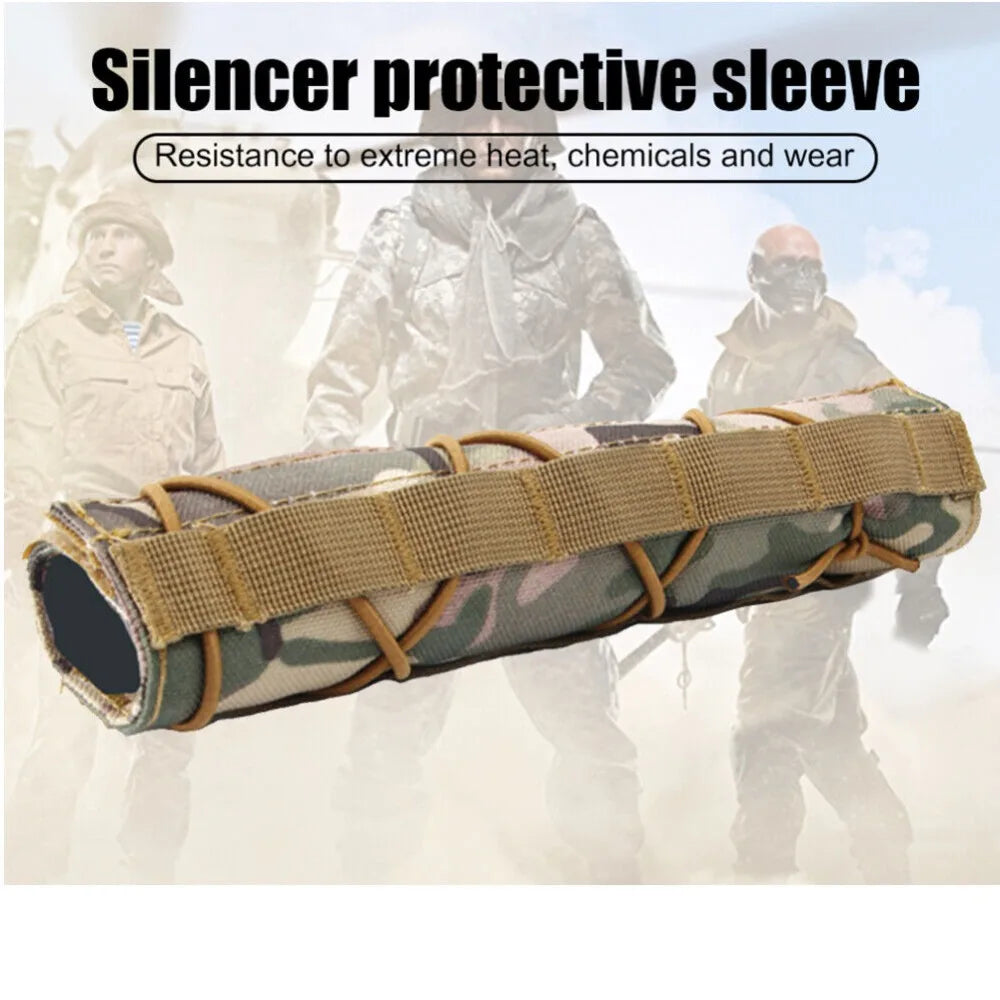 Suppressor Cover Airsoft Shooting Hunting Tactical Silencer Quick Release Cover Military Live CS Tactical Equipment Accessories