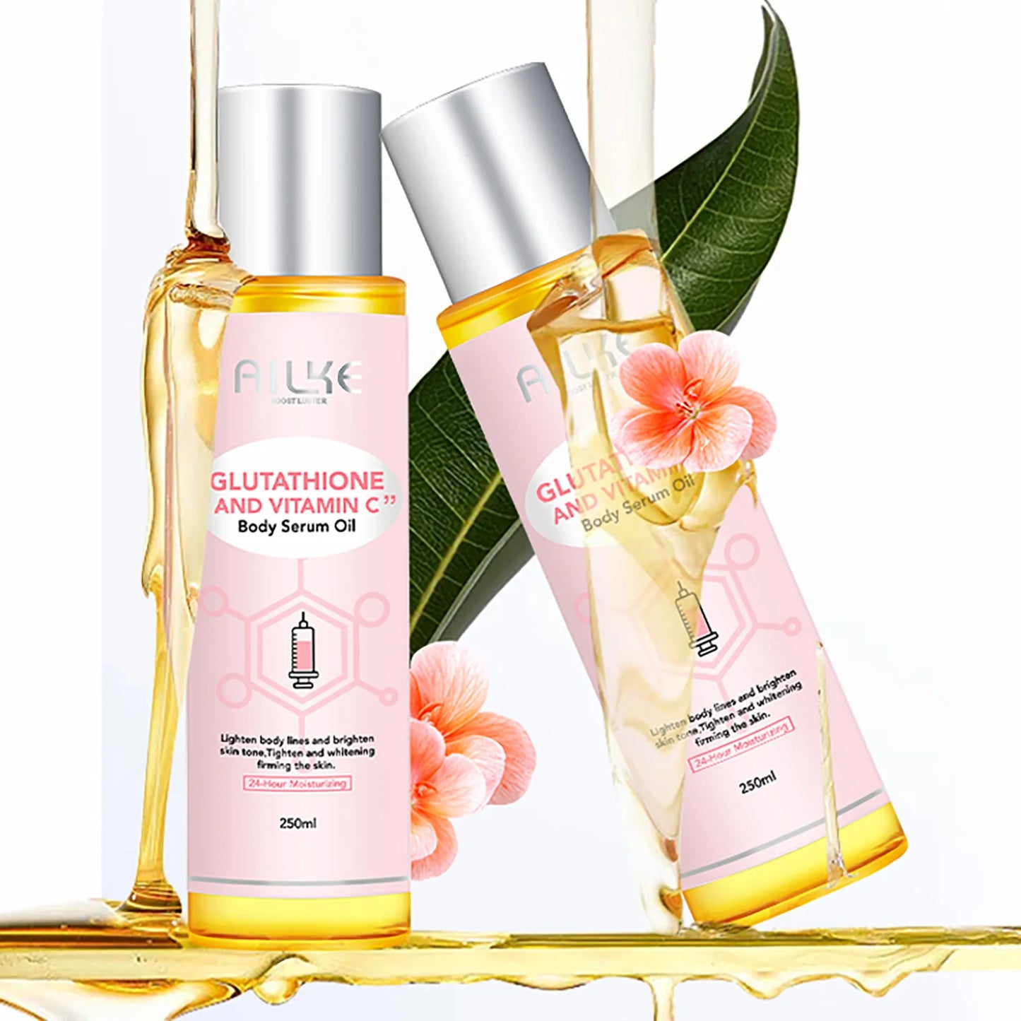 Ailke Vitamin C Moisturizing Whitening Massage Oil 250ml