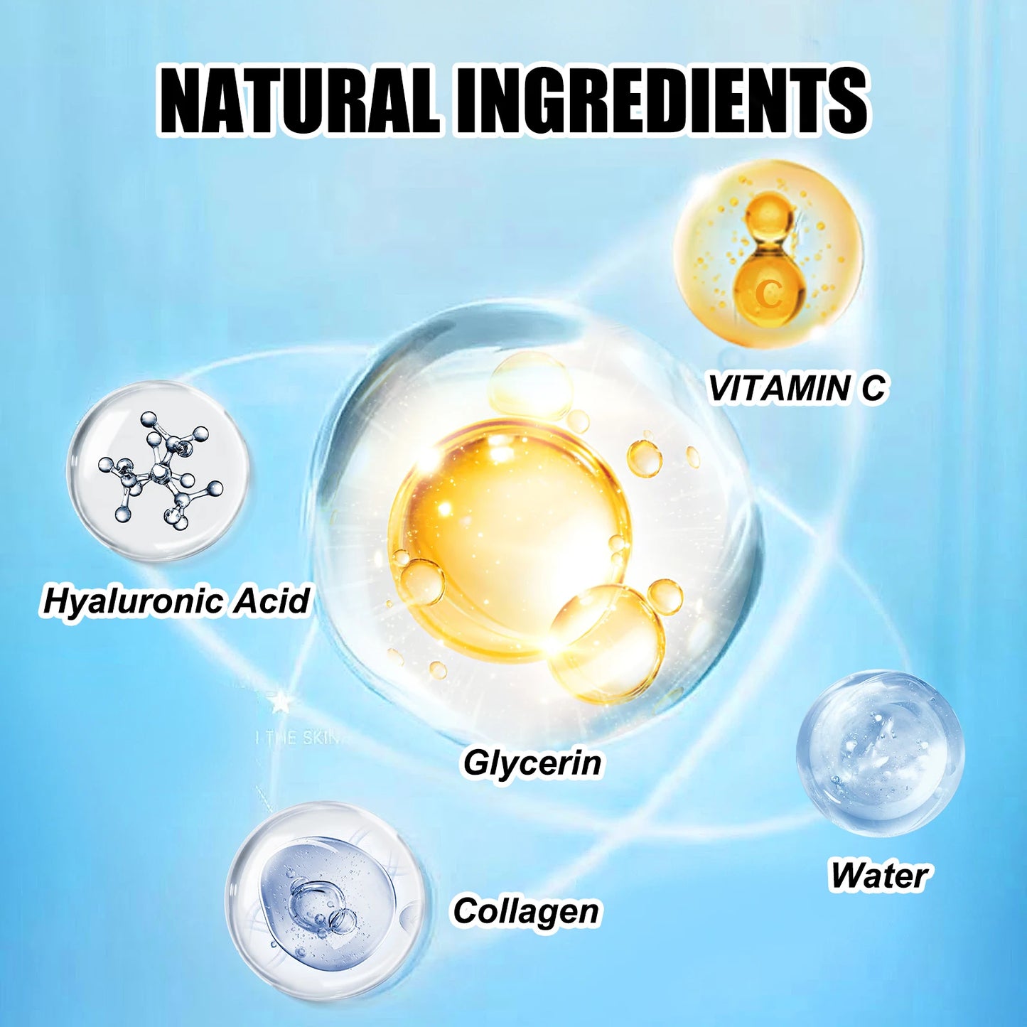 Skin-lifting Glycerin Lotion Contains Vitamin C To Reduce Wrinkles Moisturize The Skin and Shrink Pores Facial Skin Care Product
