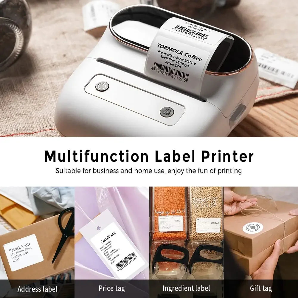 Phomemo M220 Bluetooth Label Printer Thermal QR Code