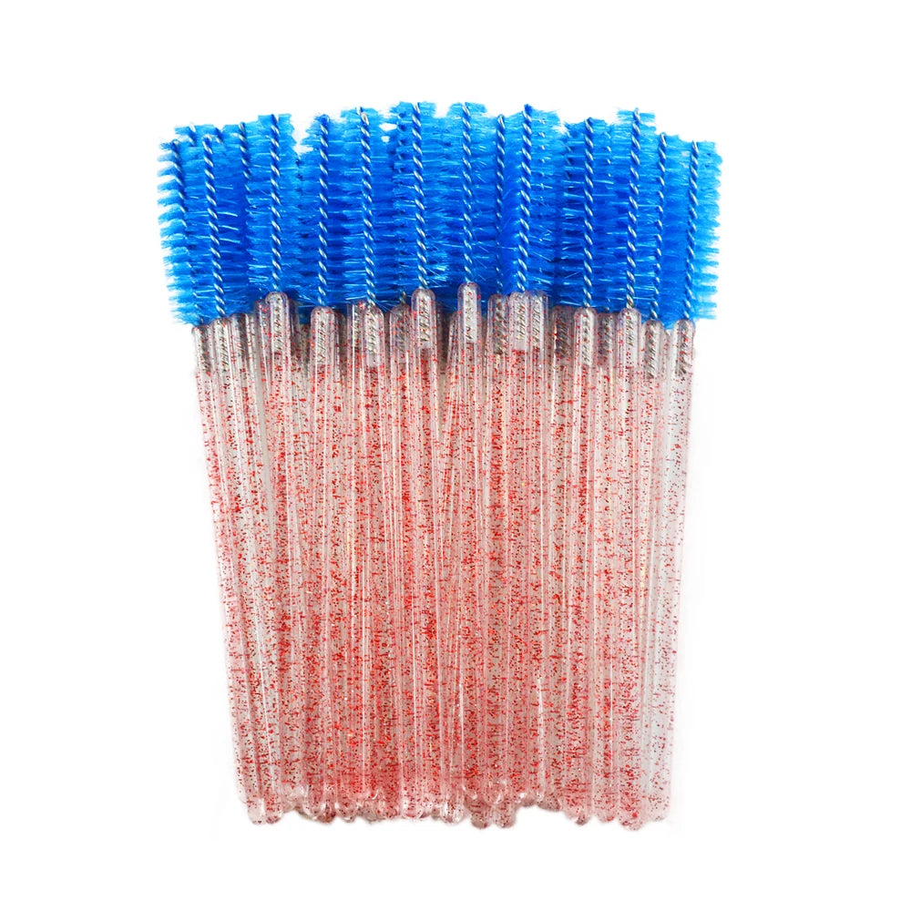 Brushes Eyelashes ExtensionsSupplies Makeup Brush Disposable Mascara Wands Applicator Lash Scrub