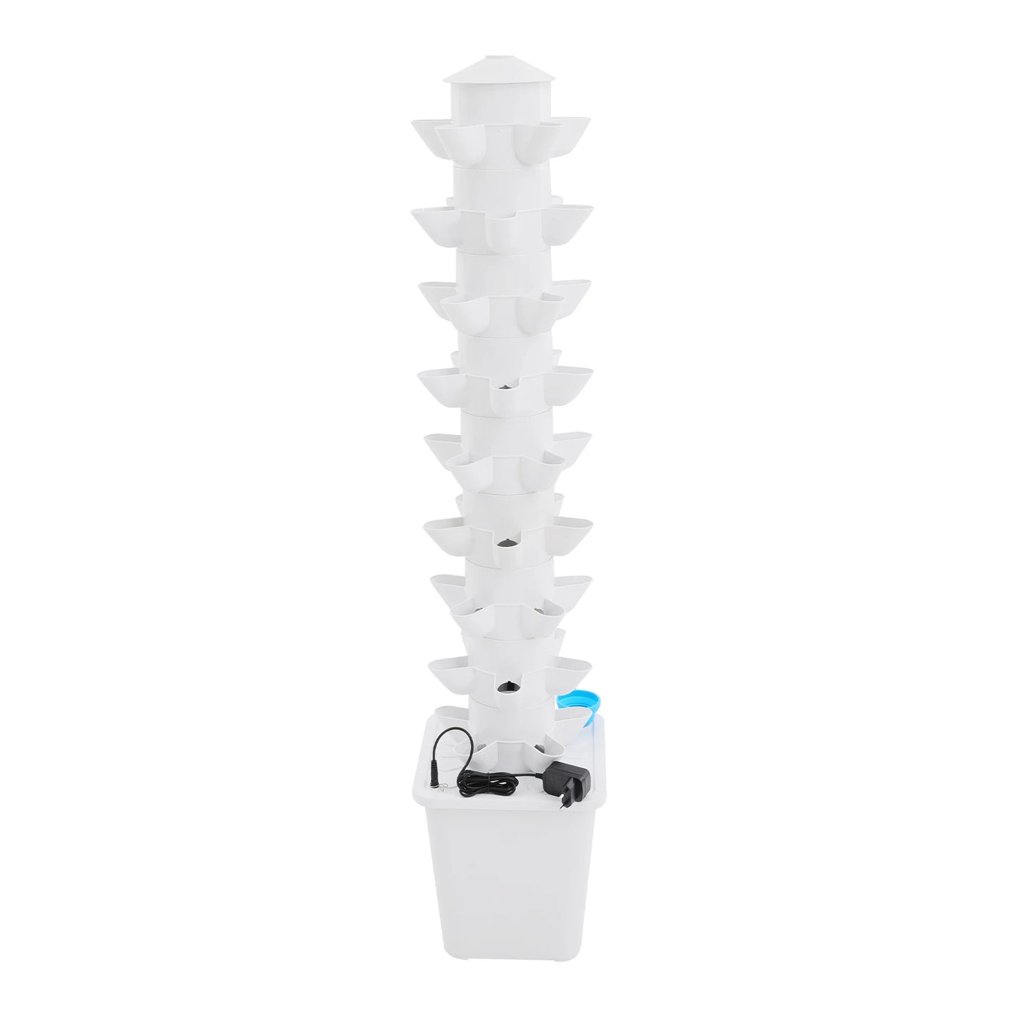 45 Hole Hydroponic Garden Vertical Tower Balcony Garden