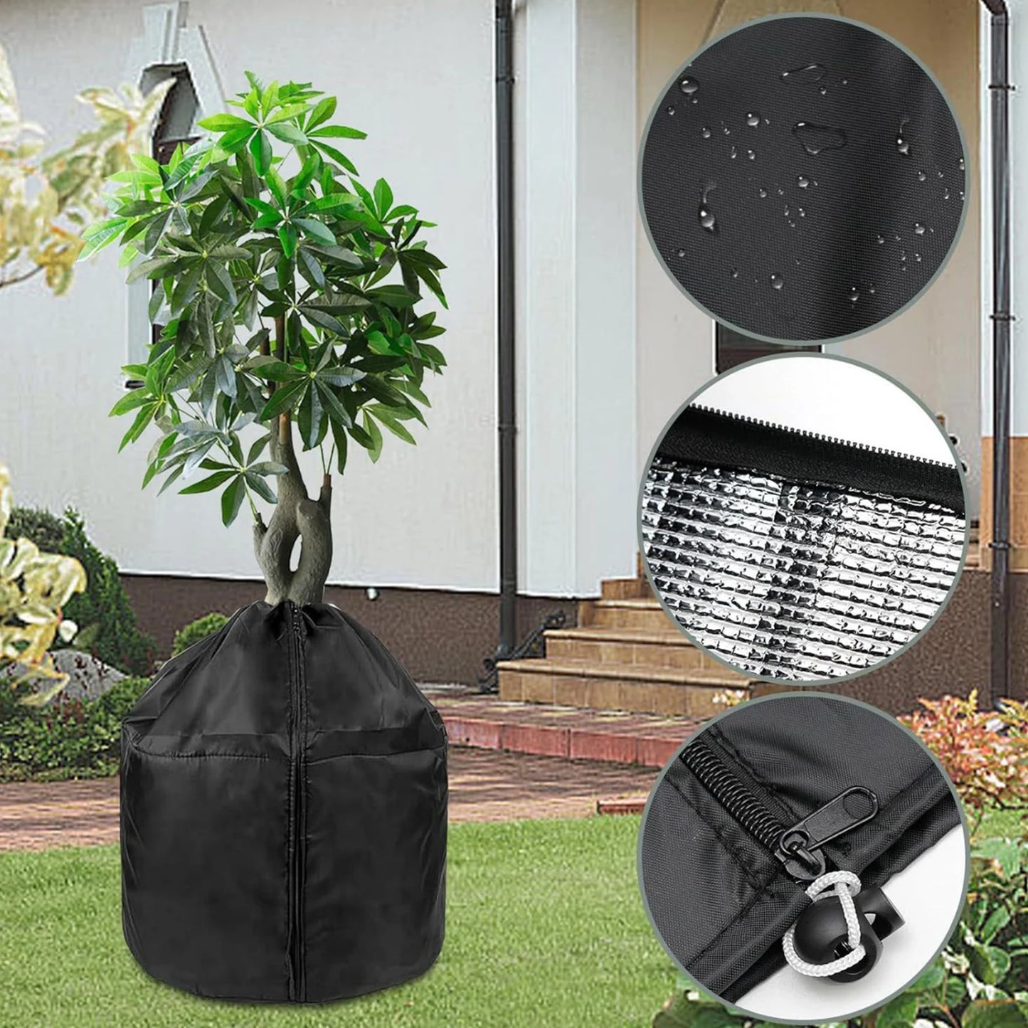 Winter Frost Protection Plant Cover Waterproof Outdoor Pot