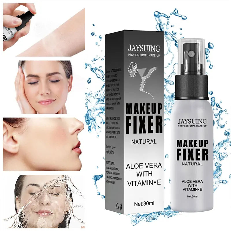 2pcs Makeup Setting Spray For Face Transfer-proof Long-lasting Oil-free No Creasing No Separation Refreshing Quick Fixer Spray