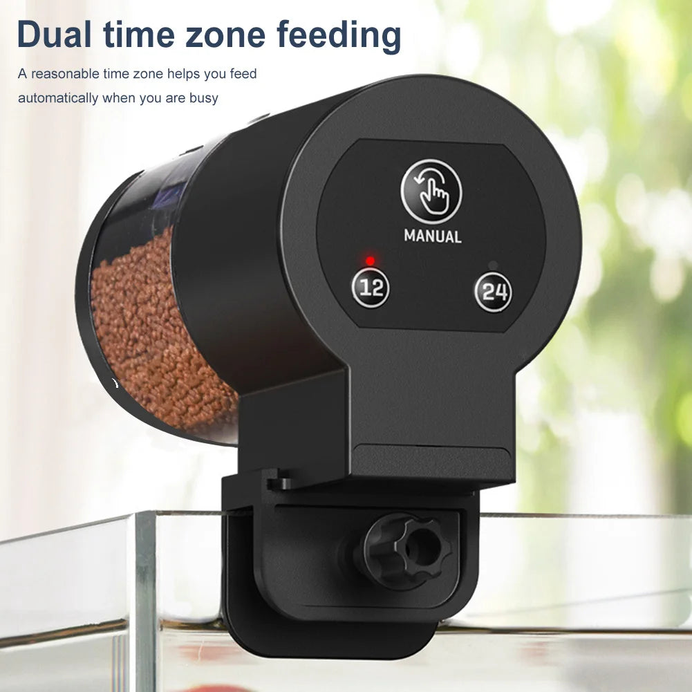 Automatic Intelligent Fish Tank Feeder Large Capacity