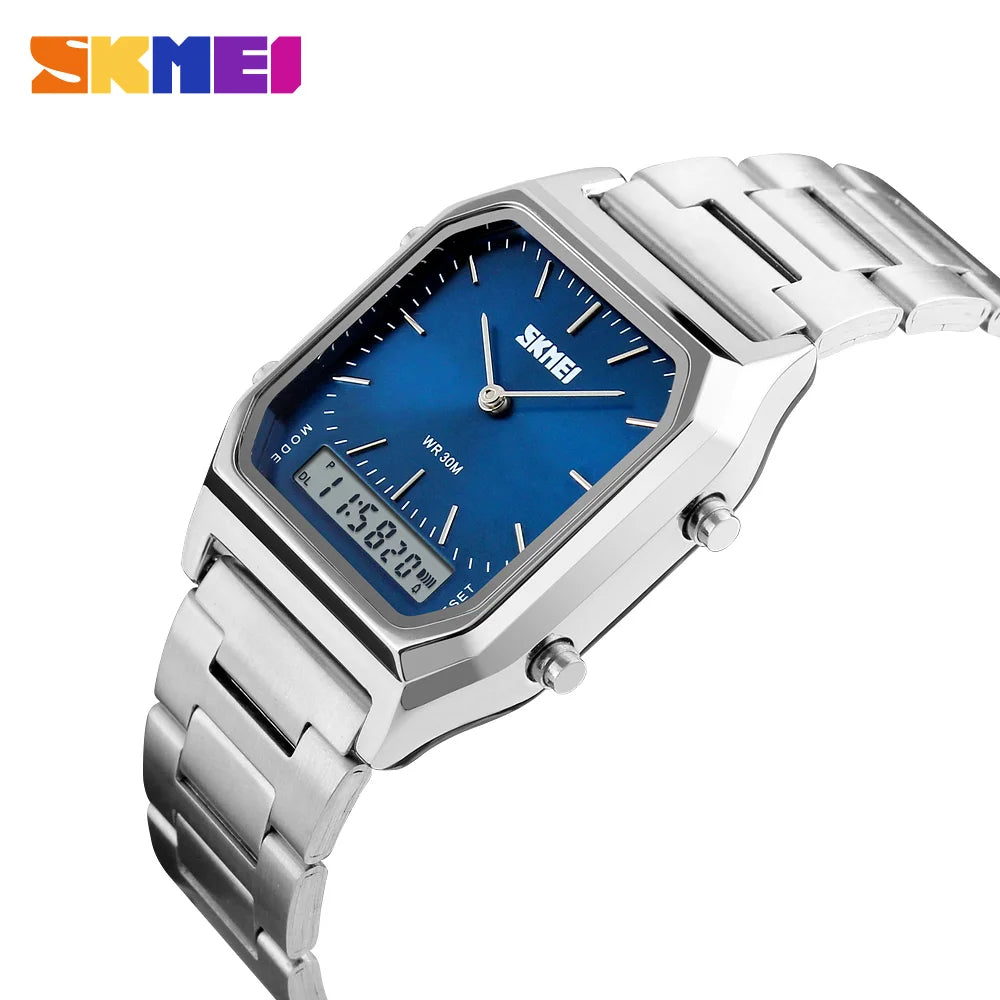 Skmei Digital Watch Dual Time Waterproof Chronograph Unisex