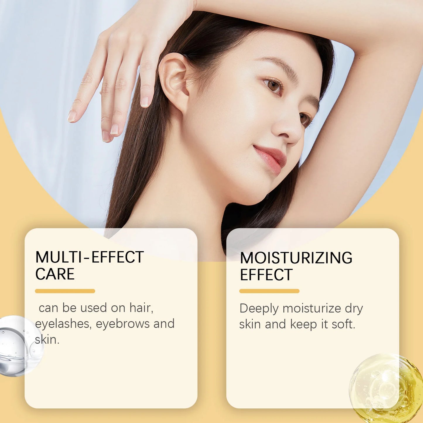 Ouhoe Castor Oil Nourishing Hair Growth And Skin Care