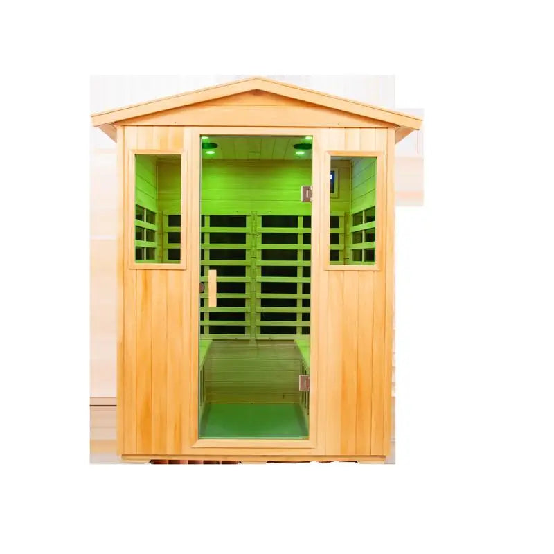 4 Person Far Infrared Outdoor Sauna Room With Easy Assembly