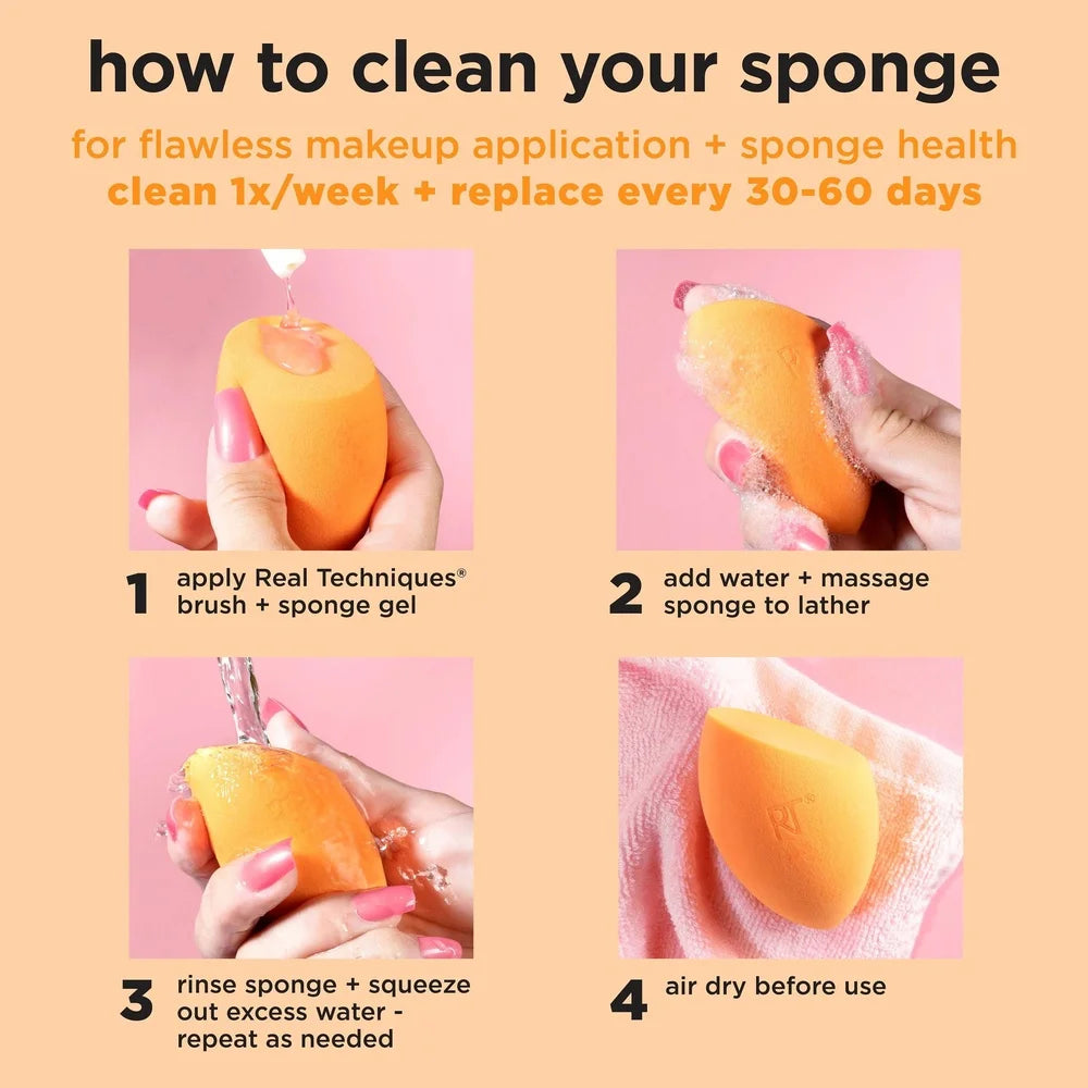 Miracle Complexion Sponges For Liquid And Cream Foundation