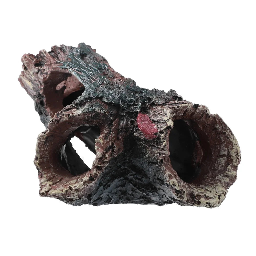Aquarium Hollow Tree Trunk Ornament Resin Decoration