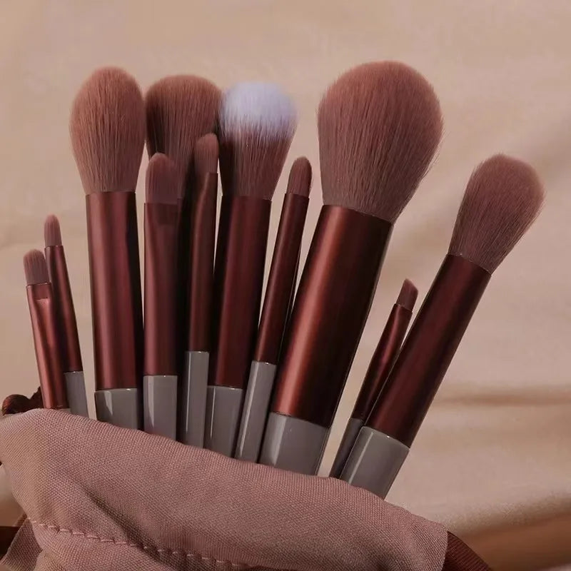 13Pcs Makeup Brushes Set Professional Soft Fluffy Eyeshadow